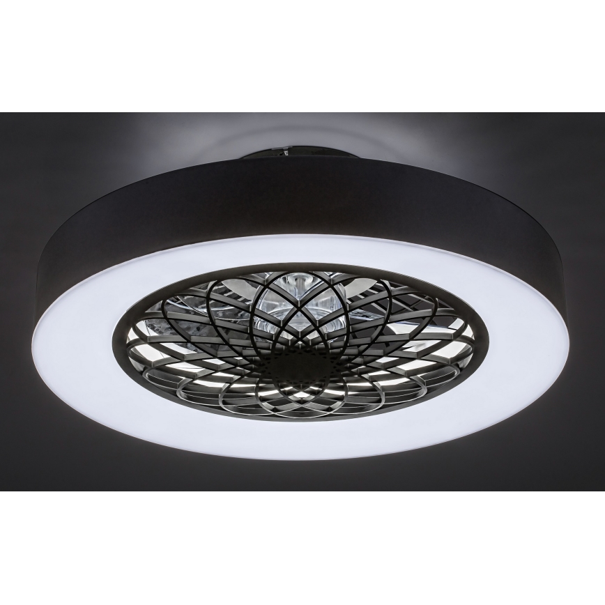 Rabalux - LED Himmennettävä kattovalaisin tuulettimella LED/35W/230V 3000-6000K + kaukosäädin