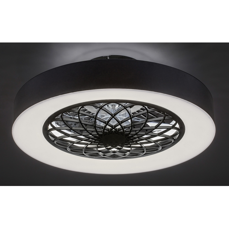 Rabalux - LED Himmennettävä kattovalaisin tuulettimella LED/35W/230V 3000-6000K + kaukosäädin