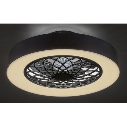 Rabalux - LED Himmennettävä kattovalaisin tuulettimella LED/35W/230V 3000-6000K + kaukosäädin
