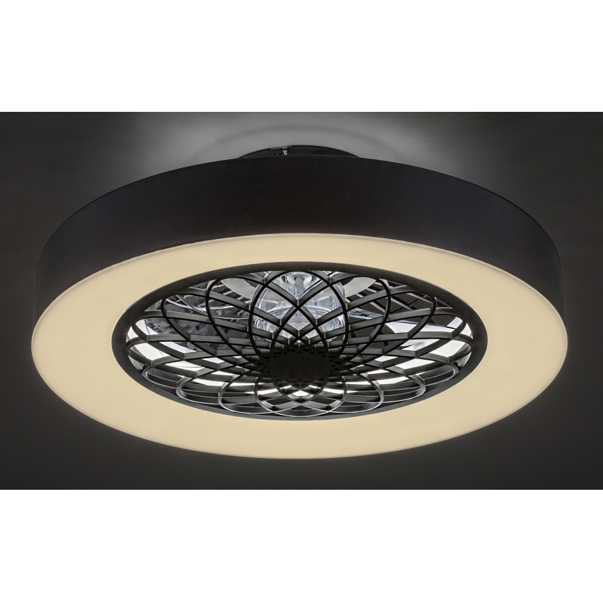Rabalux - LED Himmennettävä kattovalaisin tuulettimella LED/35W/230V 3000-6000K + kaukosäädin