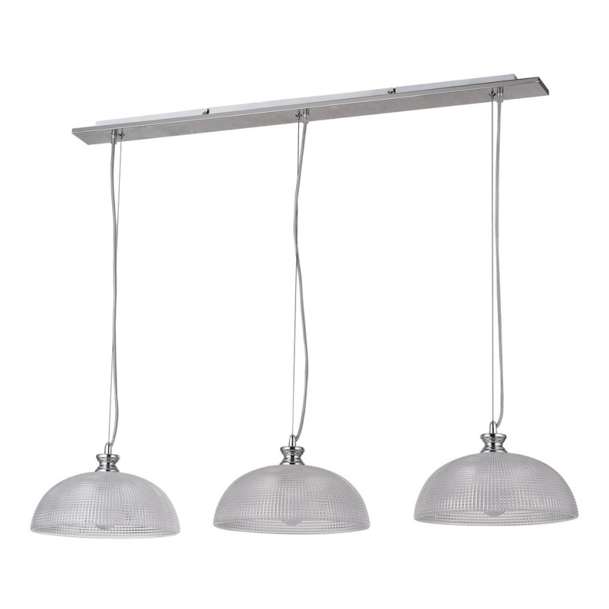 Rabalux 5460 - Kattokruunu narulla PETRINA 3xE27/40W/230V
