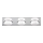 Rabalux 5491 - LED-seinävalaisin kylpyhuoneeseen TONY 3xLED/5W/230V IP44