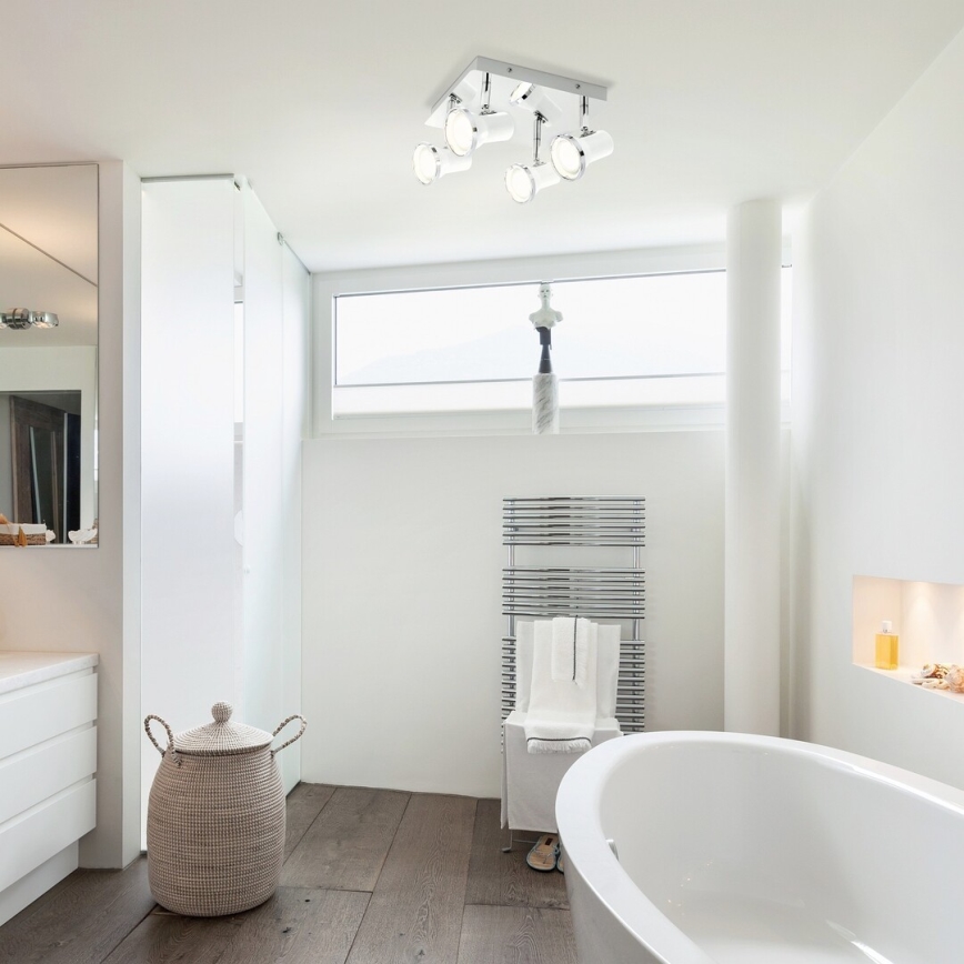 Rabalux - kylpyhuoneen LED-kohdevalo 4xGU10/4,5W/230V IP44