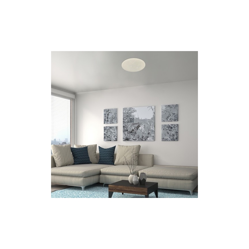 Rabalux - LED Himmennettävä kattovalaisin LED/24W/230V Wi-Fi 3000-6500K + kaukosäädin