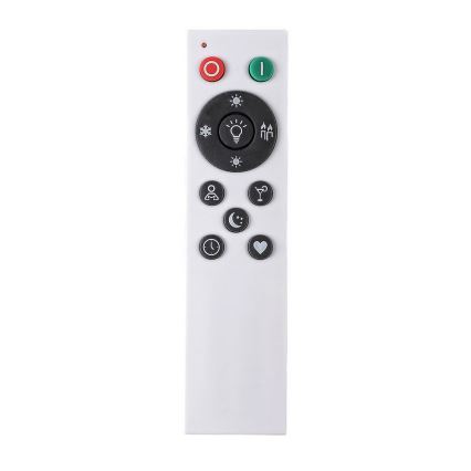 Rabalux - LED Himmennettävä kattovalaisin LED/24W/230V Wi-Fi 3000-6500K + kaukosäädin