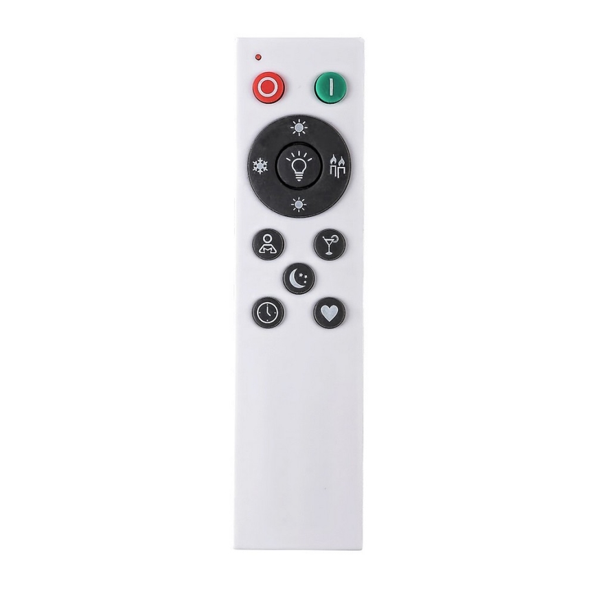 Rabalux - LED Himmennettävä kattovalaisin LED/24W/230V Wi-Fi 3000-6500K + kaukosäädin