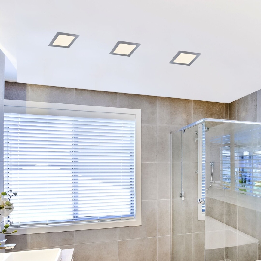 Rabalux - LED-kattovalaisin kylpyhuoneeseen LED/12W/230V 4000K IP44