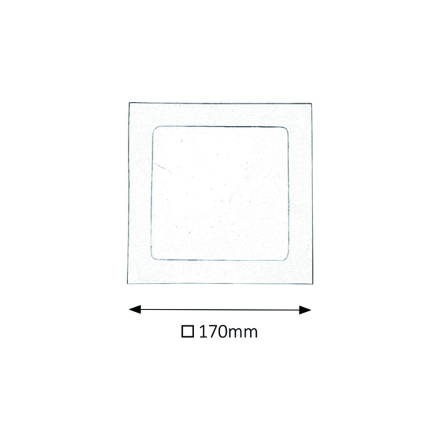 Rabalux - LED-kattovalaisin kylpyhuoneeseen LED/12W/230V 4000K IP44