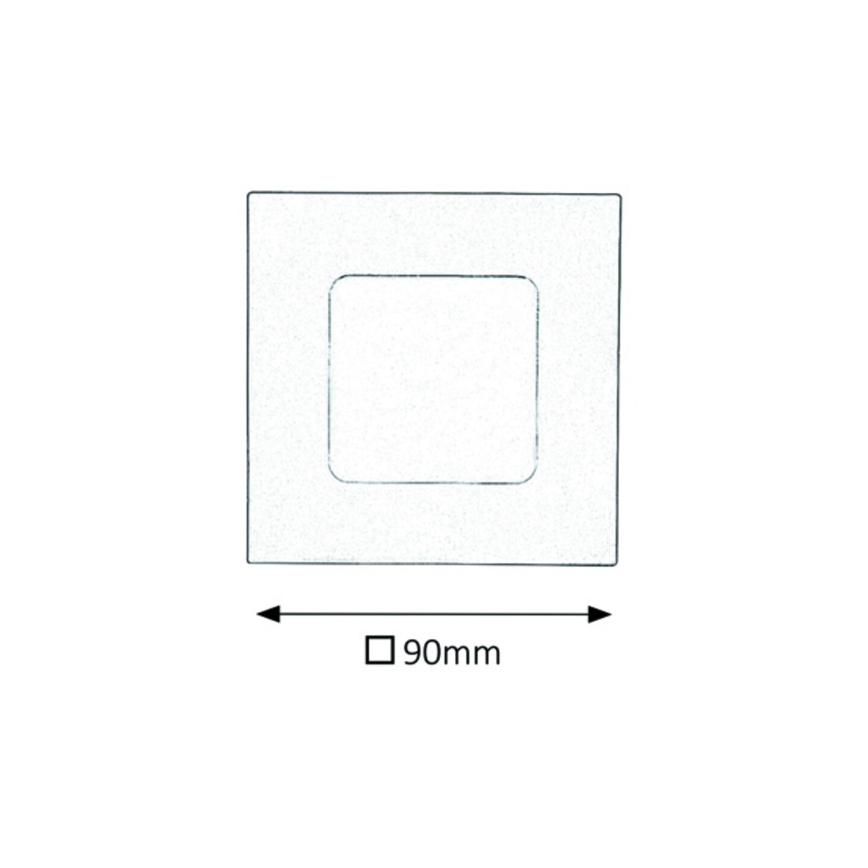 Rabalux - LED-kattovalaisin kylpyhuoneeseen LED/3W/230V 3000K IP44