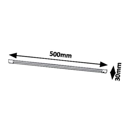 Rabalux - LED himmennettävä työtasovalo anturilla LED/8W/230V