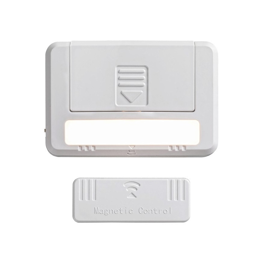 Rabalux - SETTI 2xLED Kaappivalaistus LED/0,5W/3V