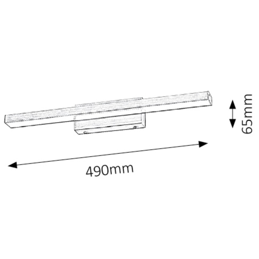Rabalux - Kylpyhuoneen LED-peilivalo 1xLED/12W/230V IP44