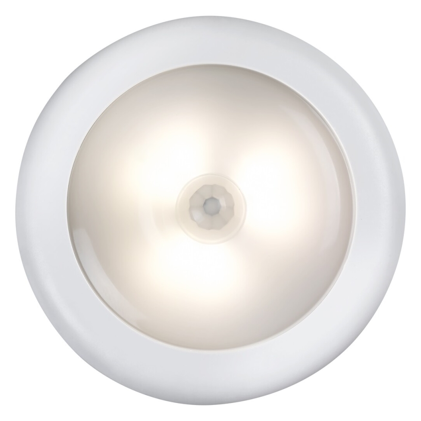 Rabalux - LED-yövalo anturilla LED/0,5W/3xAAA 4000K