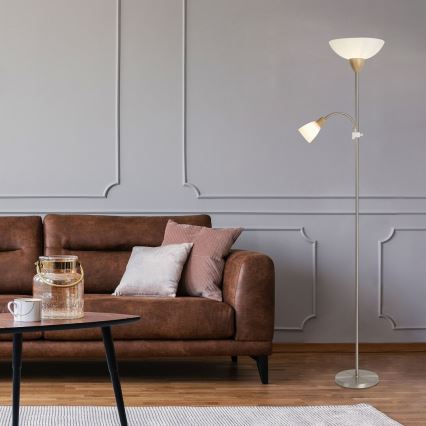 Rabalux - Lattiavalaisin 1xE27/40W/230V + 1xE14/40W/230V