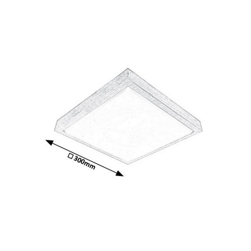 Rabalux - LED-kattovalaisin LED/18W/230V