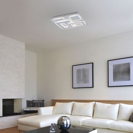 Rabalux - Himmennettävä LED-kattovalaisin kaukosäätimellä LED/56W/230V