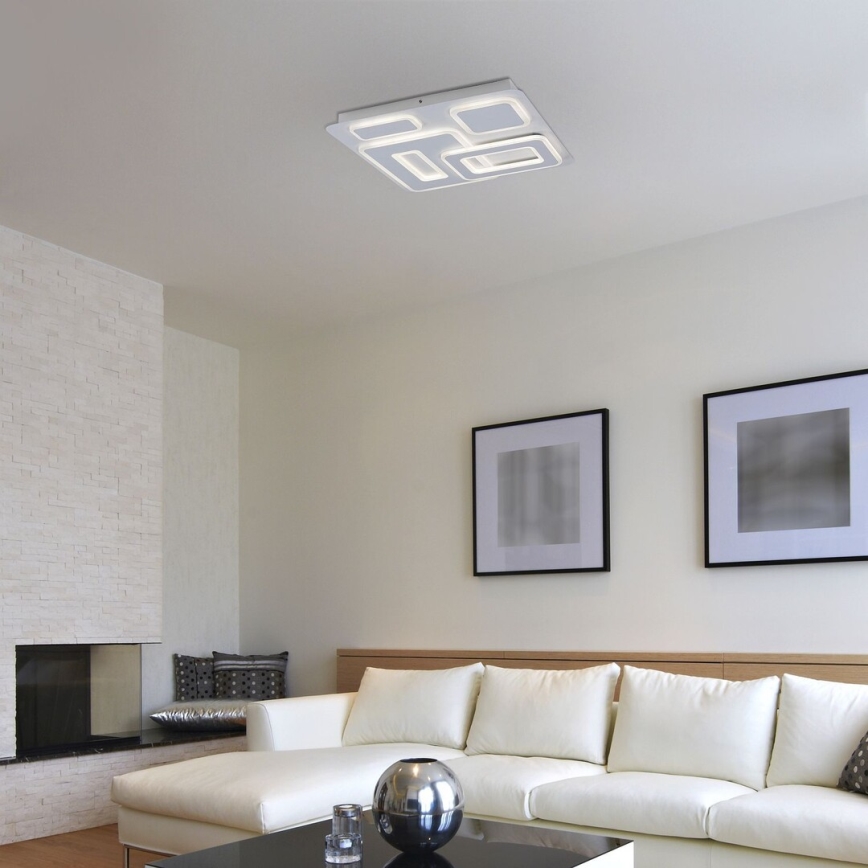 Rabalux - Himmennettävä LED-kattovalaisin kaukosäätimellä LED/56W/230V