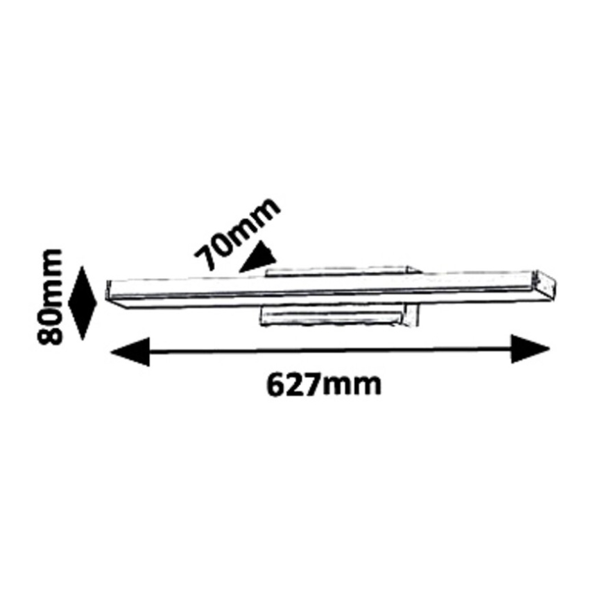 Rabalux 6129 - kylpyhuoneen LED-peilivalo JOHN LED/18W/230V IP44