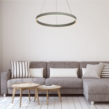 Rabalux - Himmennettävä LED-kattokruunu narussa LED/36W/230V + Kauko-ohjaus