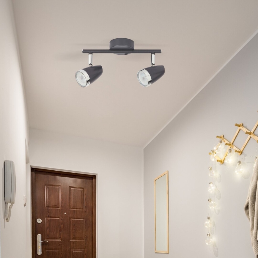 Rabalux - LED-kohdevalaisin 2xLED/4W/230V