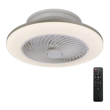 Rabalux 6710 - LED Himmennettävä kattovalaisin tuulettimella DALFON LED/36W/23