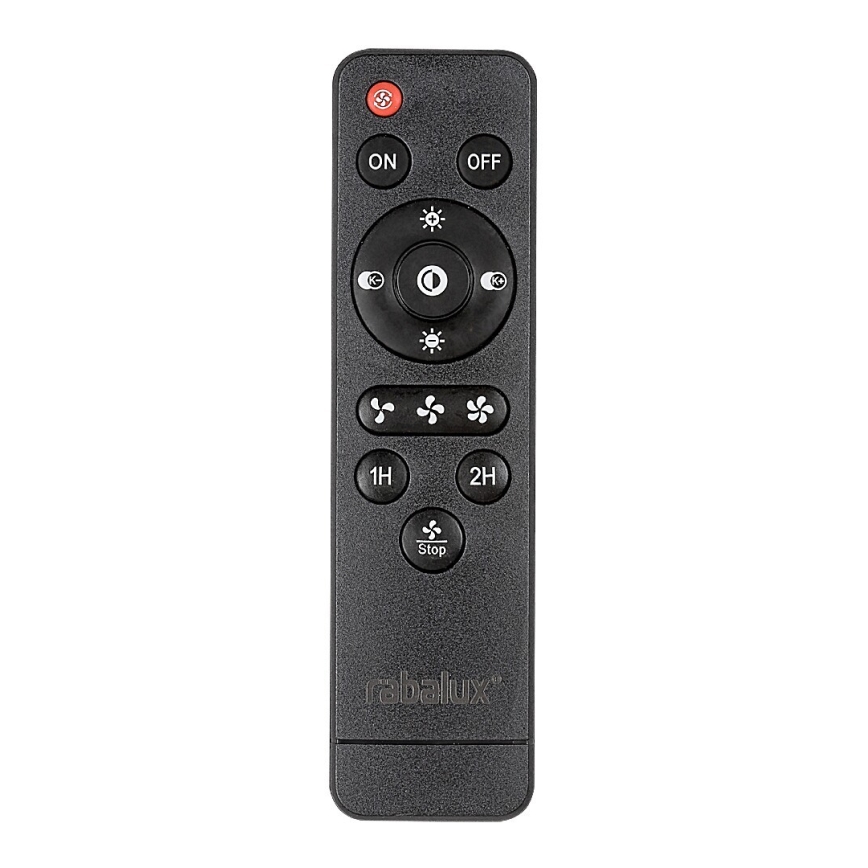 Rabalux 6710 - LED Himmennettävä kattovalaisin tuulettimella DALFON LED/36W/23