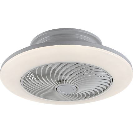 Rabalux 6710 - LED Himmennettävä kattovalaisin tuulettimella DALFON LED/36W/23