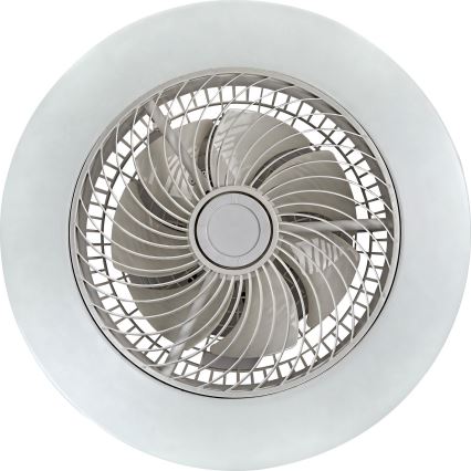 Rabalux 6710 - LED Himmennettävä kattovalaisin tuulettimella DALFON LED/36W/23
