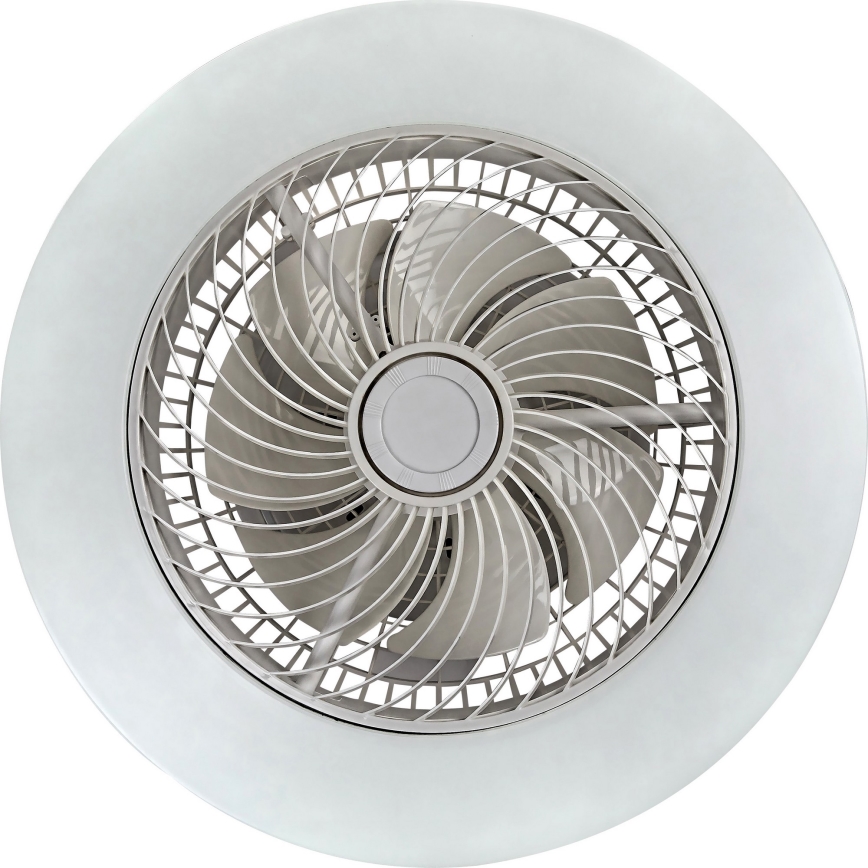 Rabalux 6710 - LED Himmennettävä kattovalaisin tuulettimella DALFON LED/36W/23