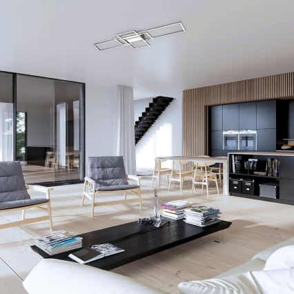 Rabalux - LED Himmennettävä kattovalaisin LED/54W/230V 3000-6500K + kauko-ohjain