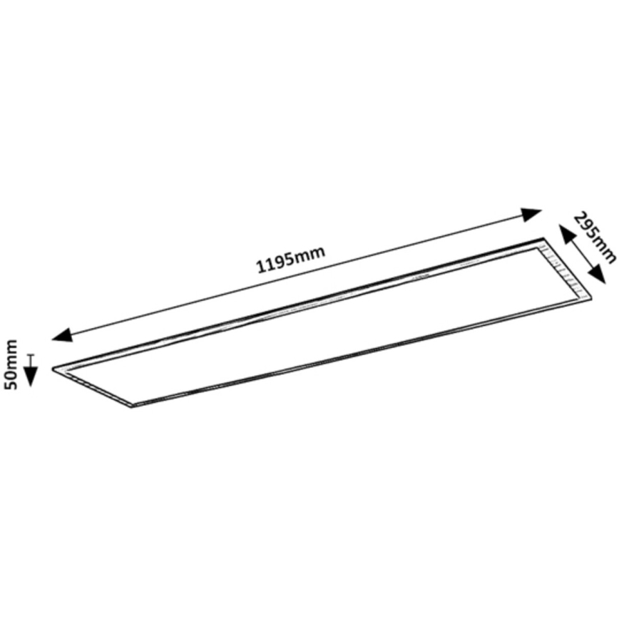 Rabalux - LED Pinta-asennettava paneeli LED/40W/230V 4000K