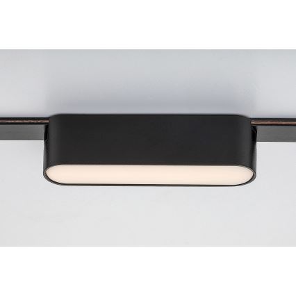 Rabalux - LED Kattovalaisin 1-vaihekiskoon LED/6W/230V 3000K 11,5 cm musta