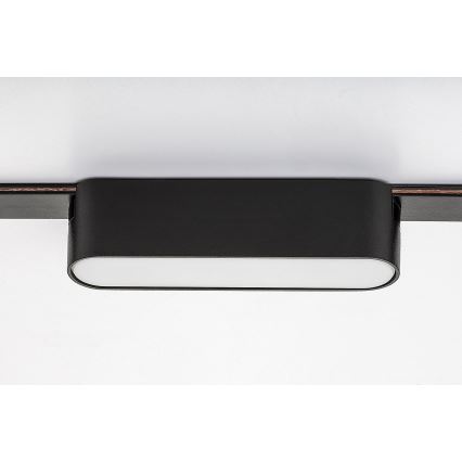 Rabalux - LED Kattovalaisin 1-vaihekiskoon LED/6W/230V 3000K 11,5 cm musta