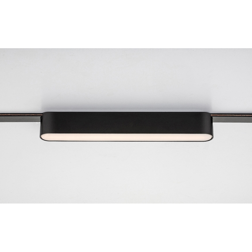 Rabalux - LED Kattovalaisin 1-vaihekiskoon LED/12W/230V 3000K 22 cm musta