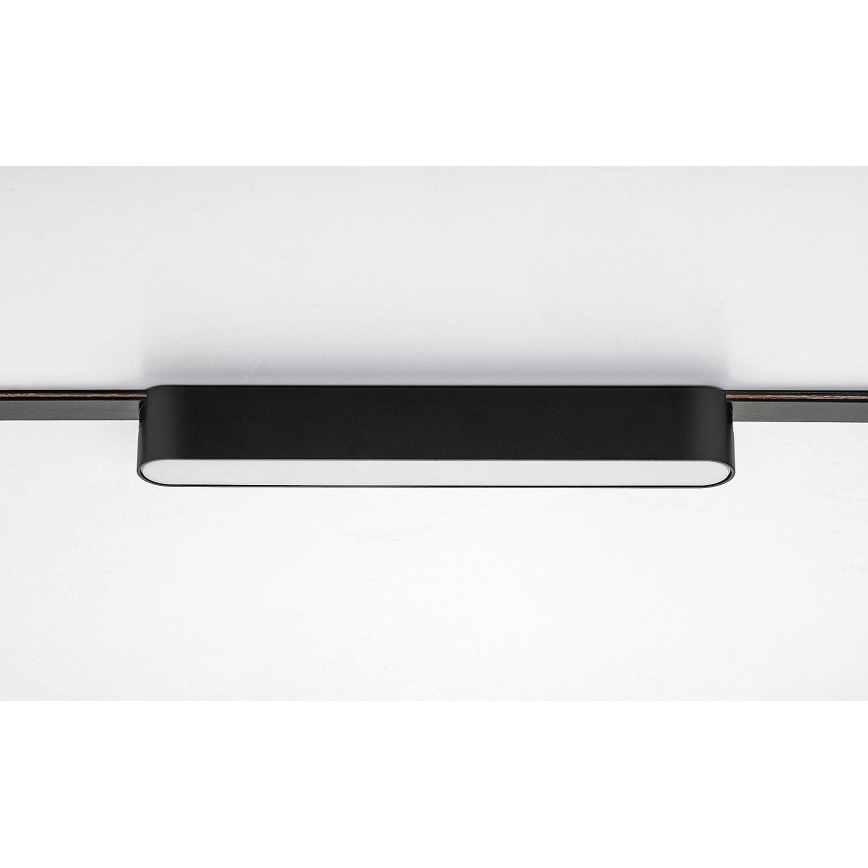 Rabalux - LED Kattovalaisin 1-vaihekiskoon LED/12W/230V 3000K 22 cm musta