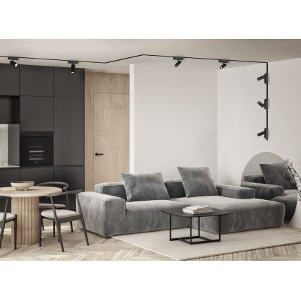 Rabalux - LED Yksivaiheisen kiskojärjestelmän kohdevalo LED/10W/230V 3000K musta