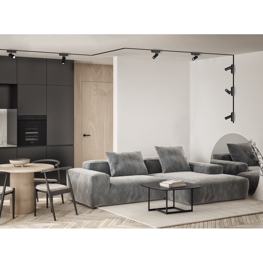 Rabalux - LED Yksivaiheisen kiskojärjestelmän kohdevalo LED/10W/230V 3000K musta