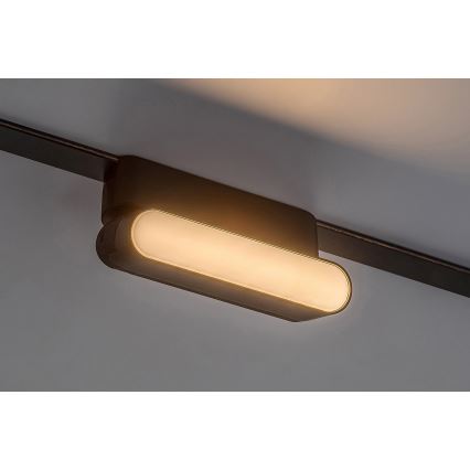 Rabalux - LED Kattovalaisin 1-vaihekiskoon LED/6W/230V 3000K 11,5 cm musta