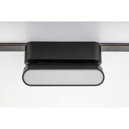 Rabalux - LED Kattovalaisin 1-vaihekiskoon LED/6W/230V 3000K 11,5 cm musta