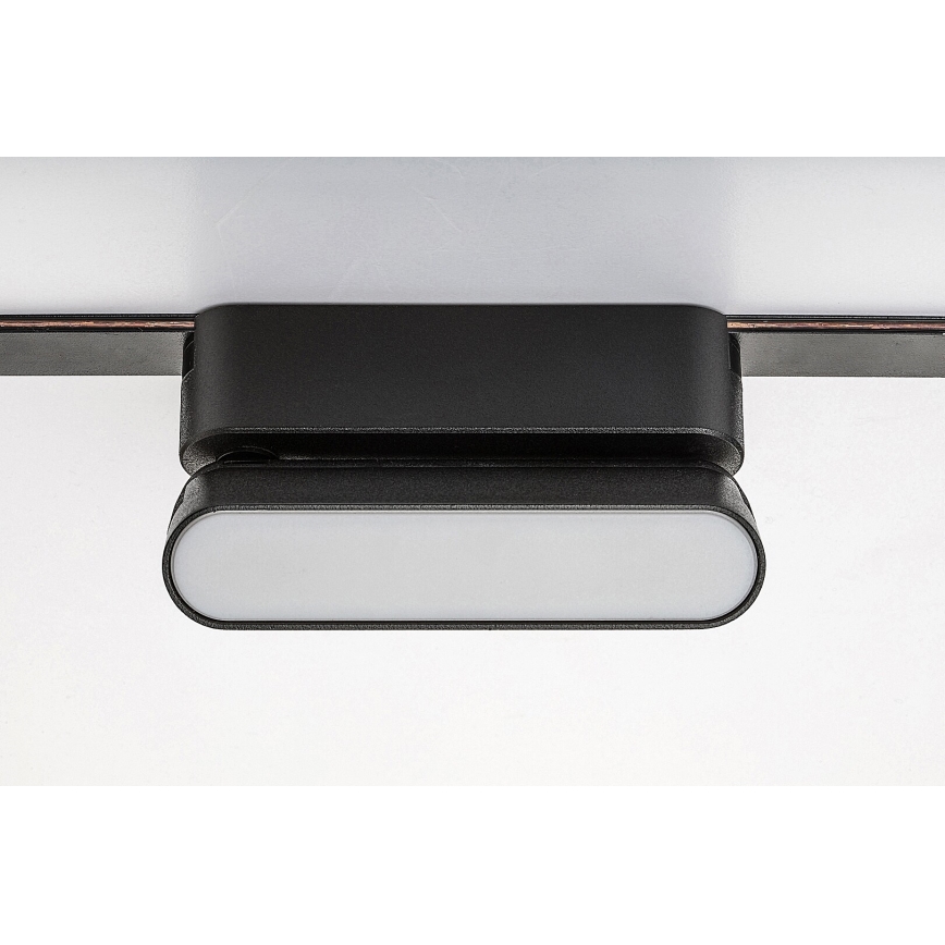 Rabalux - LED Kattovalaisin 1-vaihekiskoon LED/6W/230V 3000K 11,5 cm musta