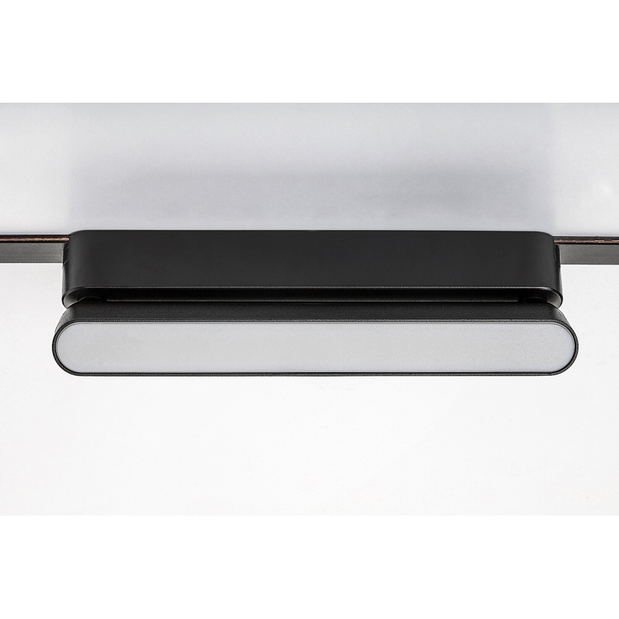 Rabalux - LED Kattovalaisin 1-vaihekiskoon LED/12W/230V 3000K 22 cm musta