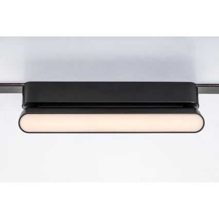 Rabalux - LED Kattovalaisin 1-vaihekiskoon LED/12W/230V 3000K 22 cm musta