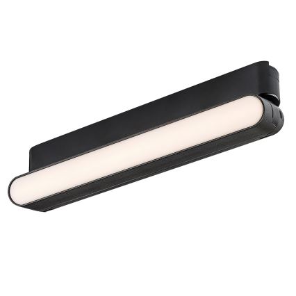 Rabalux - LED Kattovalaisin 1-vaihekiskoon LED/12W/230V 3000K 22 cm musta