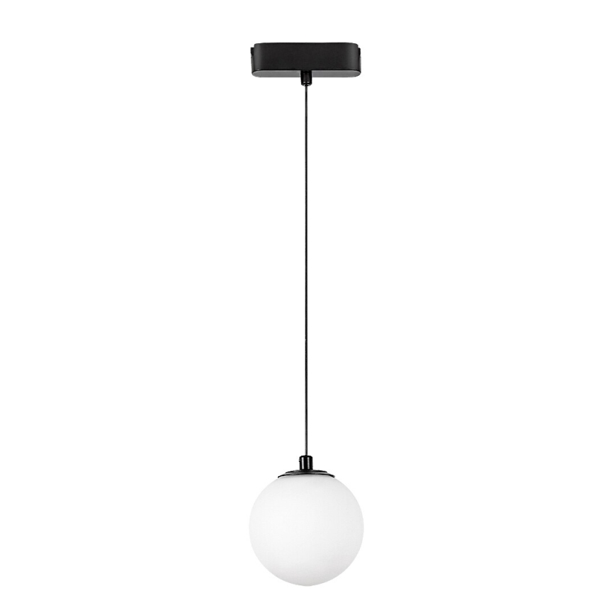 Rabalux - LED-kattokruunu johdossa 1-vaiheiselle kiskojärjestelmälle LED/5W/24V 3000K musta