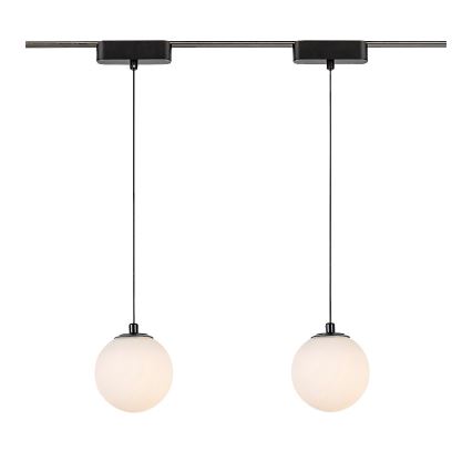 Rabalux - LED-kattokruunu johdossa 1-vaiheiselle kiskojärjestelmälle LED/5W/24V 3000K musta