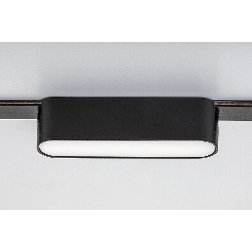 Rabalux - LED Kattovalaisin 1-vaihekiskoon LED/6W/230V 3000K 11,5 cm musta