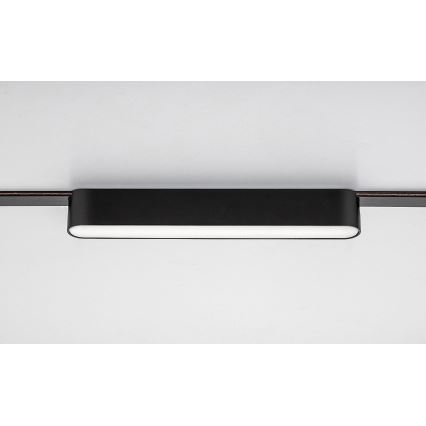 Rabalux - LED Kattovalaisin 1-vaihekiskoon LED/12W/230V 4000K 22 cm musta