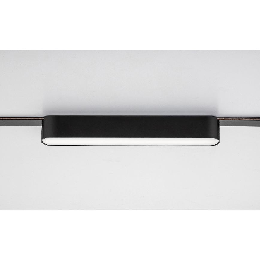Rabalux - LED Kattovalaisin 1-vaihekiskoon LED/12W/230V 4000K 22 cm musta
