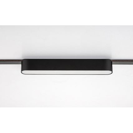 Rabalux - LED Kattovalaisin 1-vaihekiskoon LED/12W/230V 4000K 22 cm musta