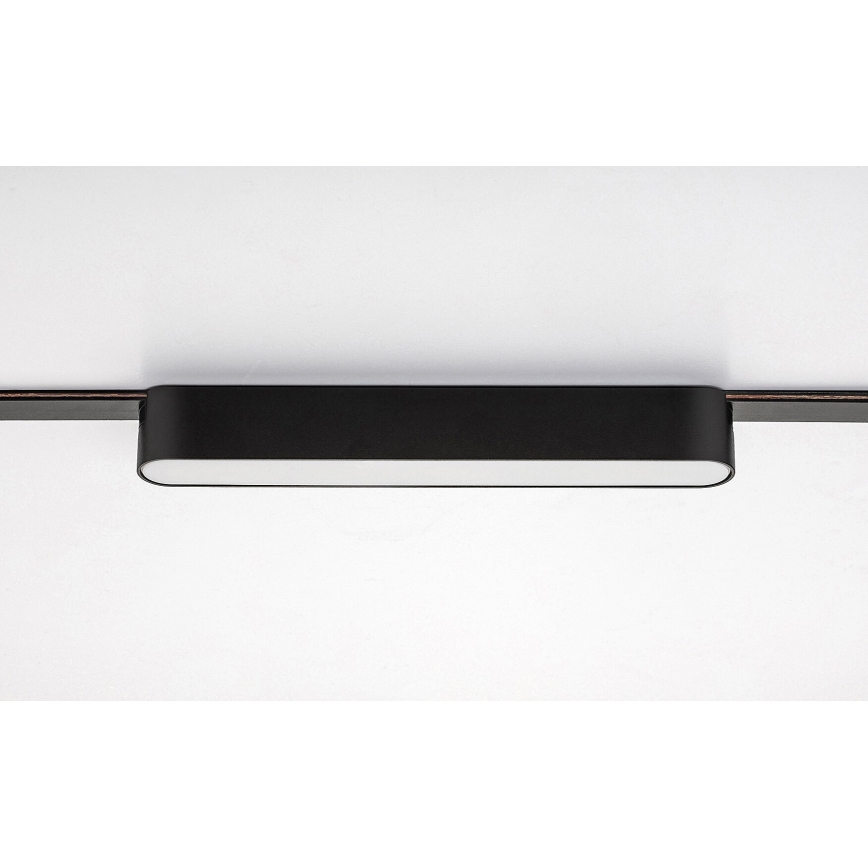 Rabalux - LED Kattovalaisin 1-vaihekiskoon LED/12W/230V 4000K 22 cm musta